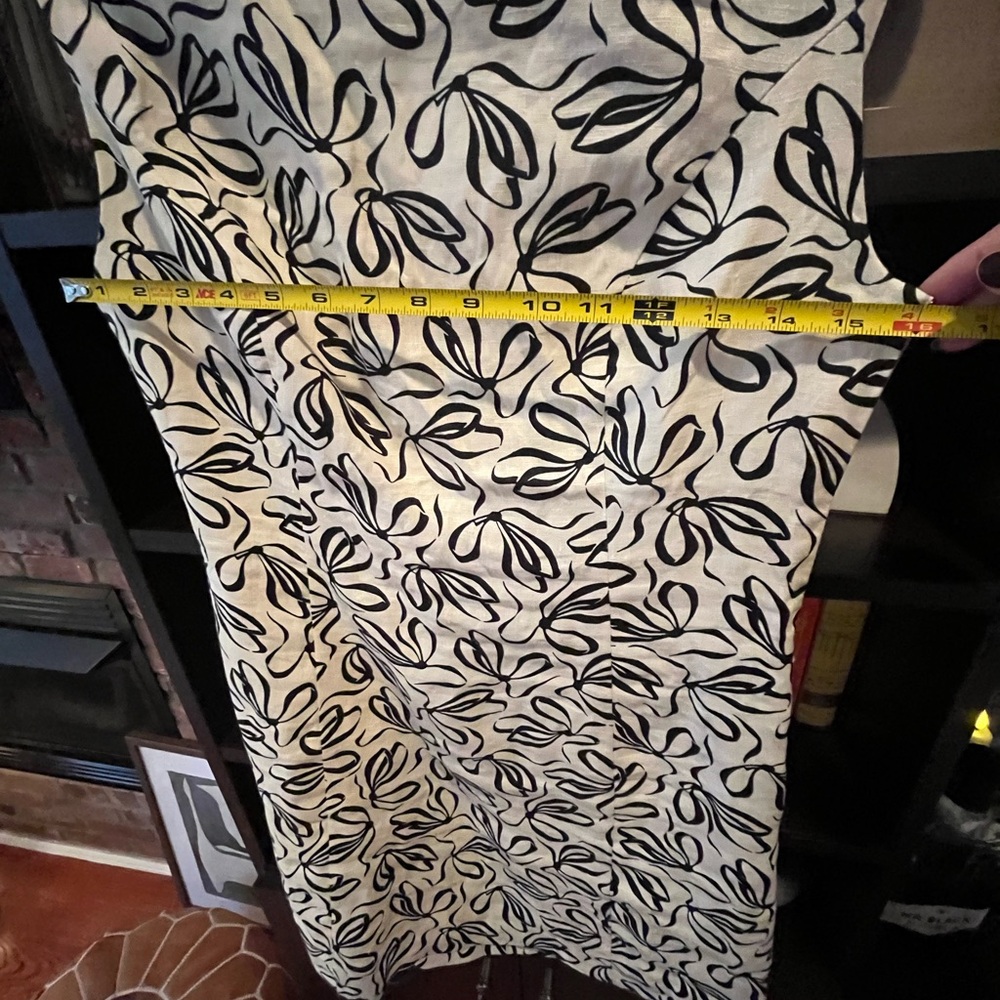 Reformation Avina Linen Dress Knot Size 8 - Picture 8 of 10